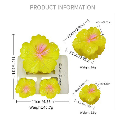 Lily gradient hair clip
