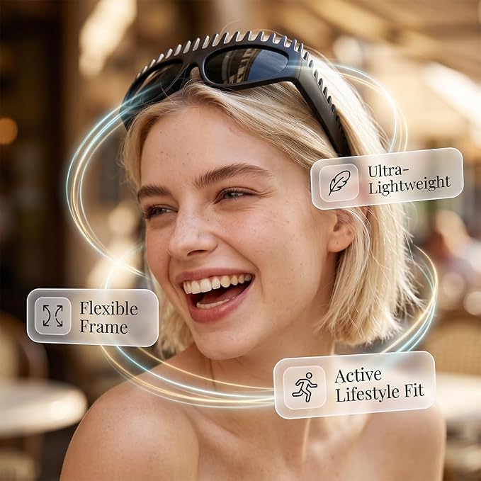 2-in-1 Sunglasses Headband with Teeth