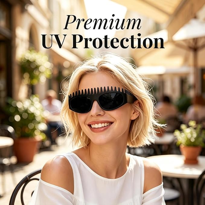 2-in-1 Sunglasses Headband with Teeth