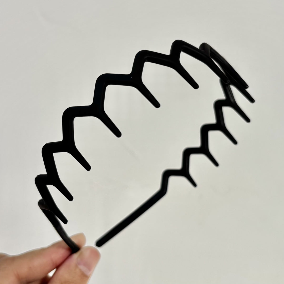 Hollow-out woven headband/bangs hair clip