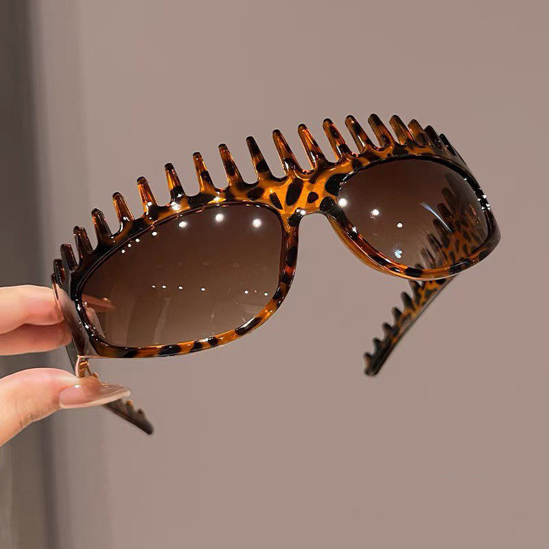 2-in-1 Sunglasses Headband with Teeth