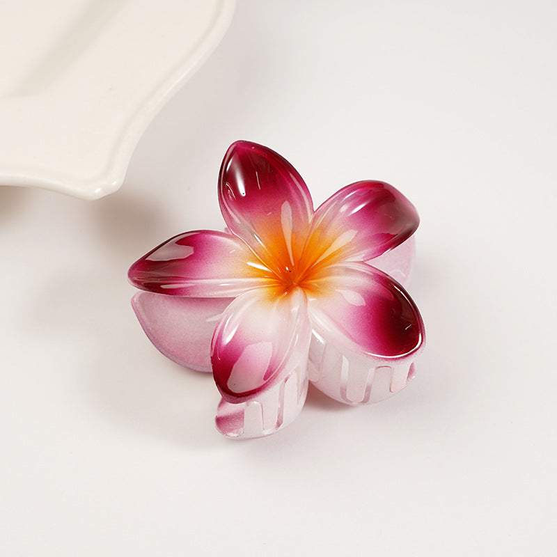 Colorful Floral Hair Clips