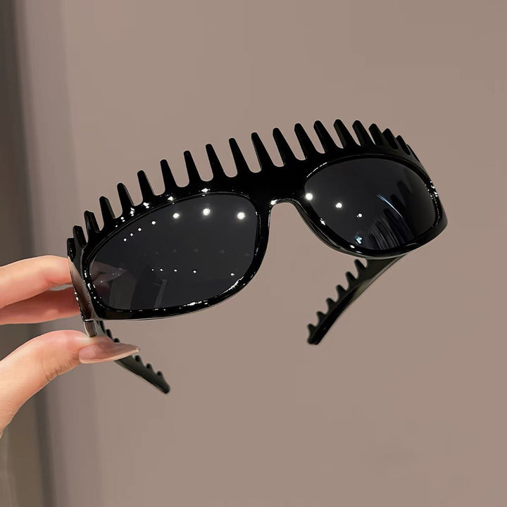 2-in-1 Sunglasses Headband with Teeth