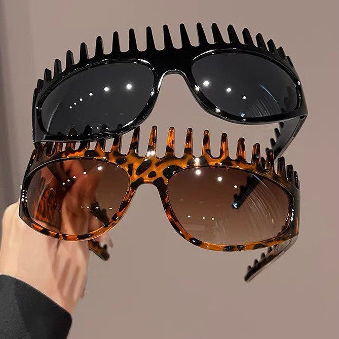 2-in-1 Sunglasses Headband with Teeth
